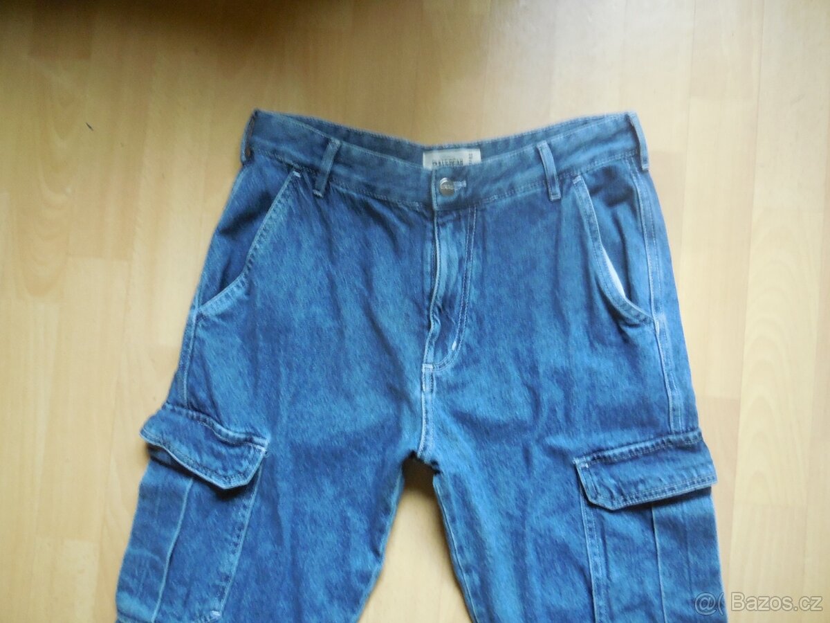 pánské Pull&Bear modré rifle kapsáče 31/28 p.82 - 2