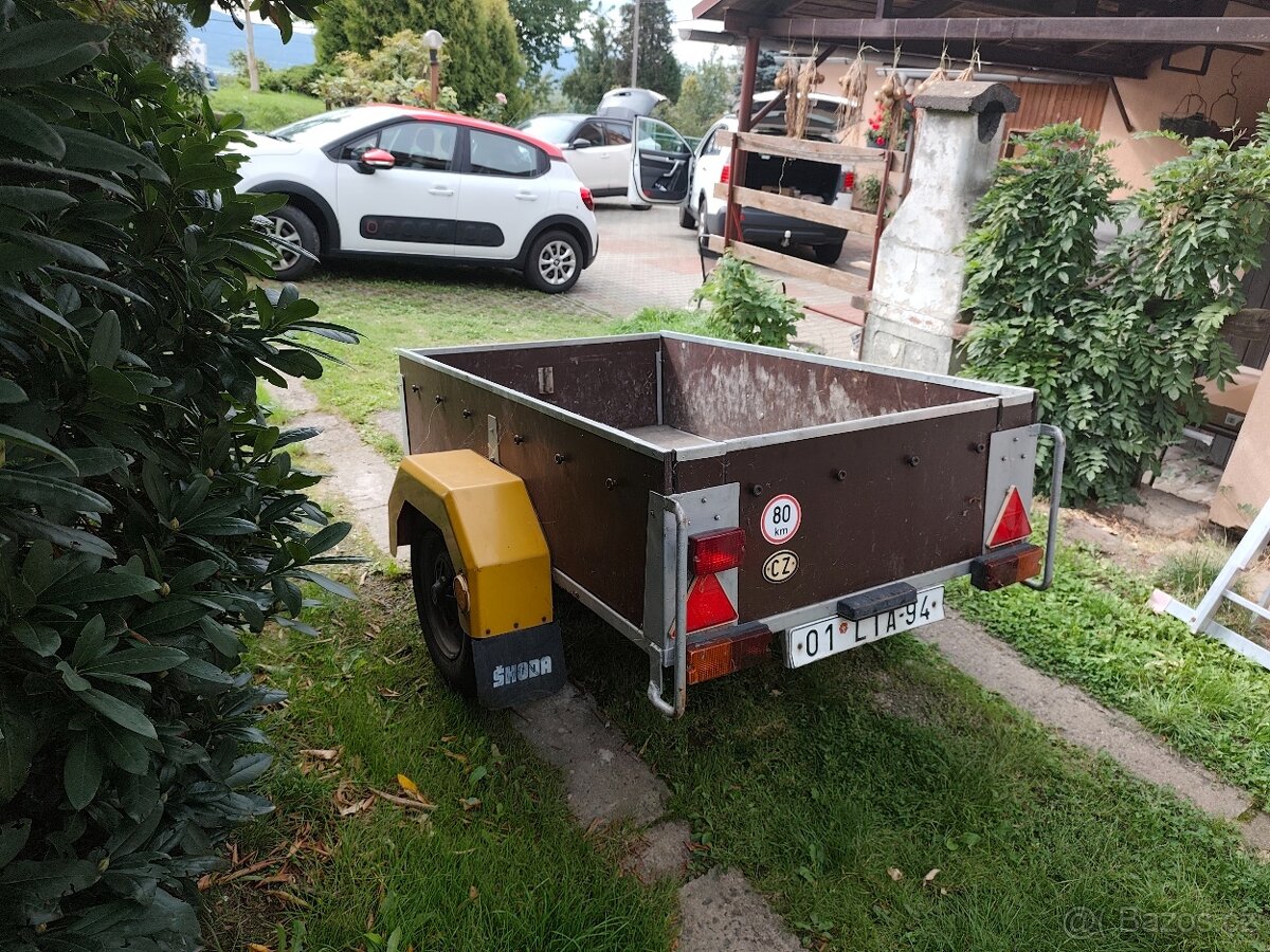 Přívěsný vozík do 750kg - 2