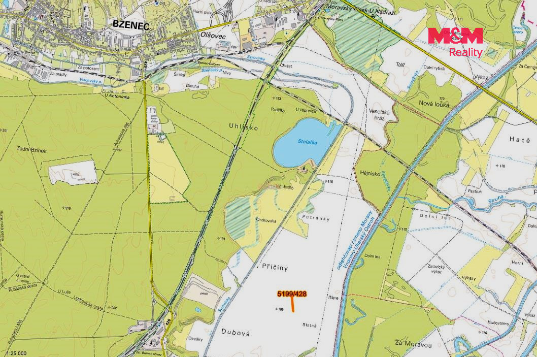 Prodej pole, 418 m², Bzenec - 2