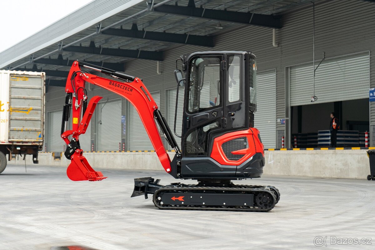 Minibagr 2500kg, A25, BAGRCZECH - 2