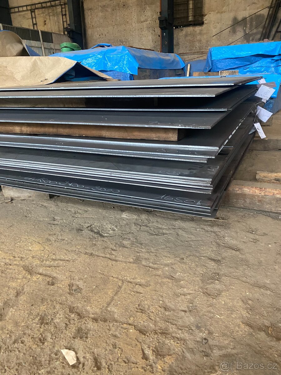 Levné ocelové plechy - hutní materiál - 2