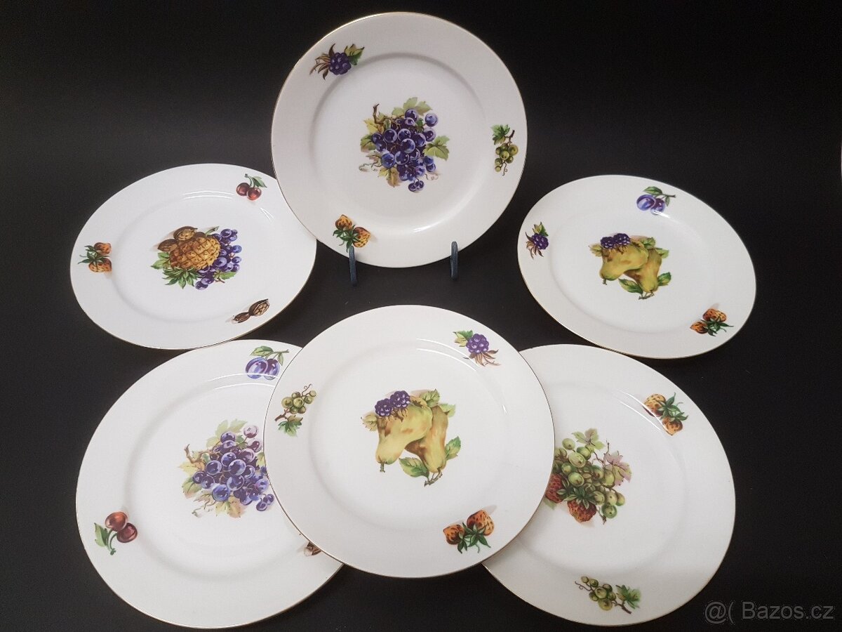 Dezertní talíře 6ks "Dubi" - 2