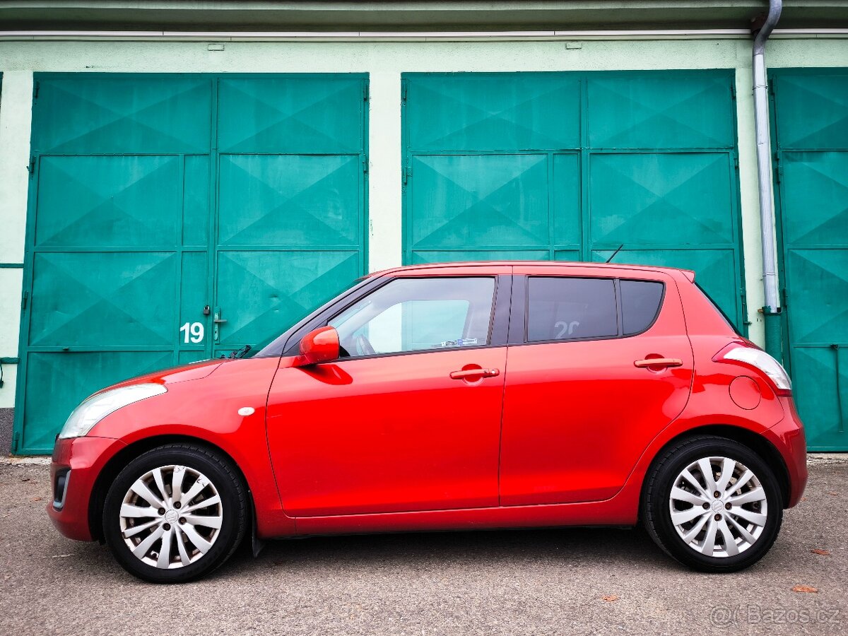 Suzuki Swift 1.2VVTi/69kW ČR, servis, 92TKM - 2
