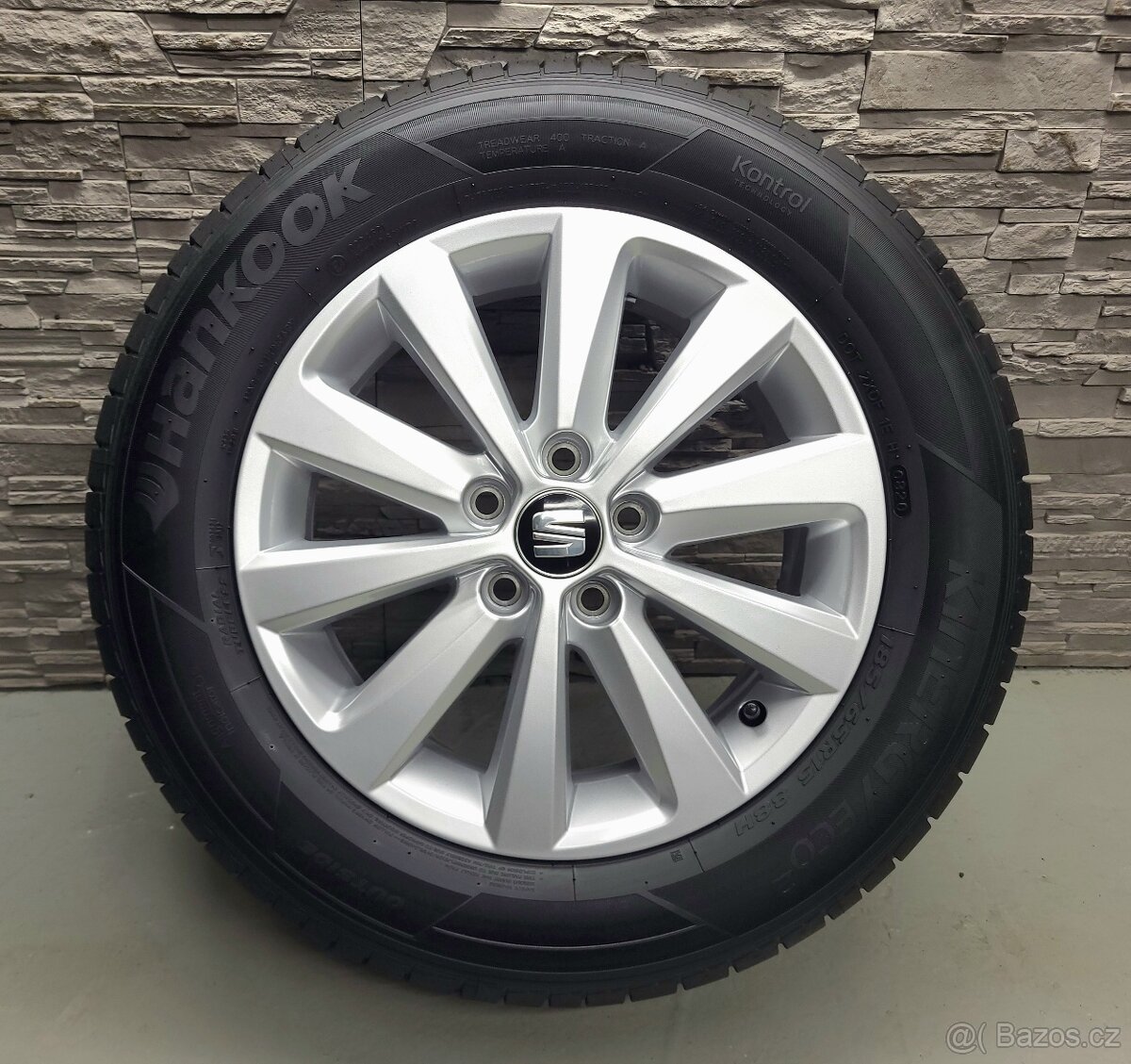 15" Originál Seat Ibiza 5x100 NOVÁ LETNÍ SADA - 2