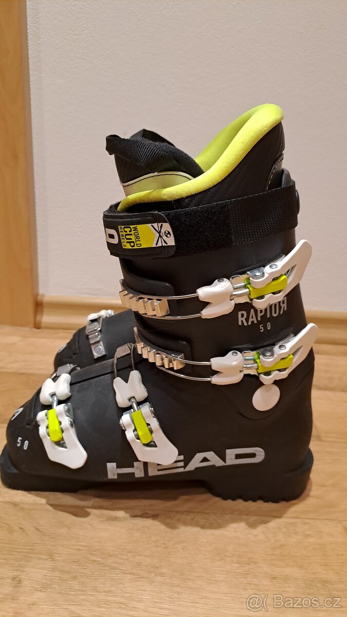 Dětské lyžařské boty Head Raptor, vel. 240–245, flex 50 - 2