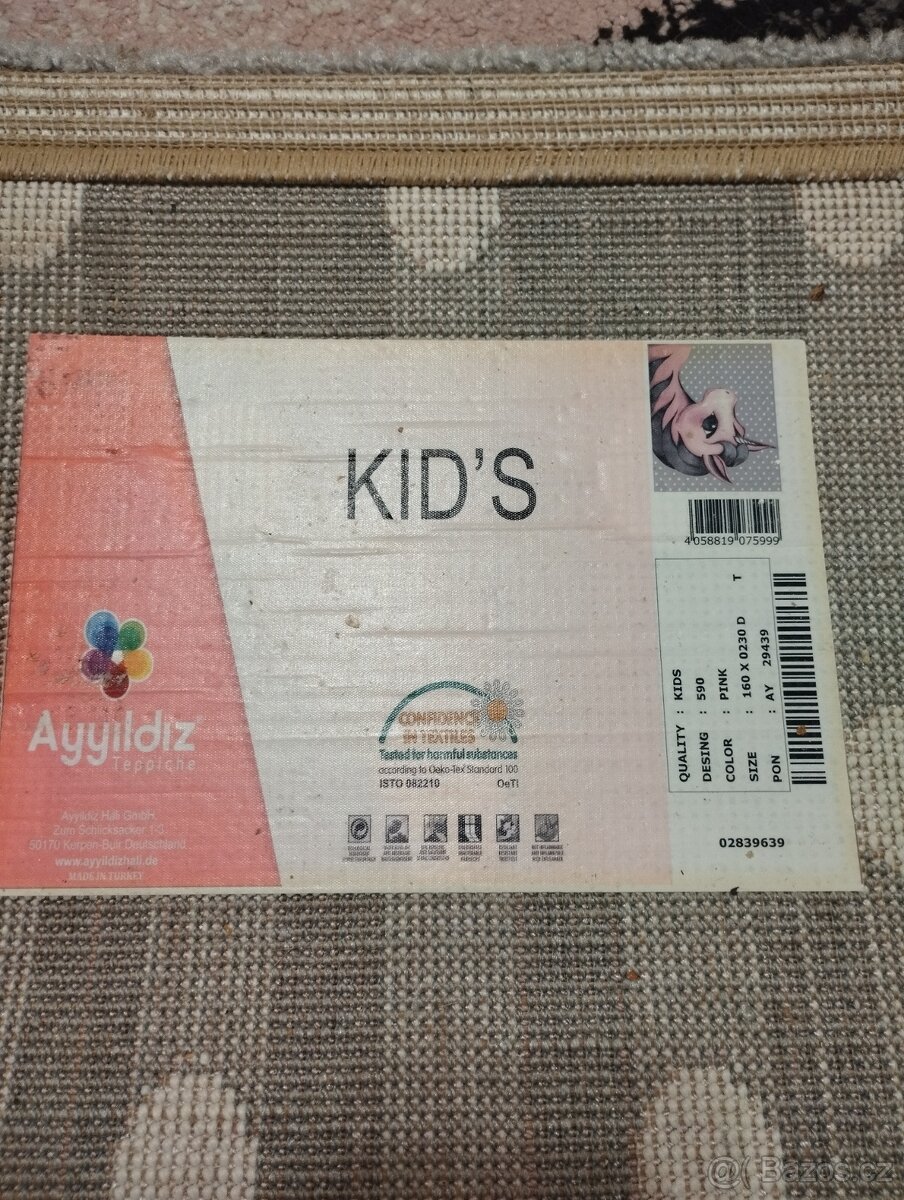 Dětský koberec Kids (jednorožec) - 2