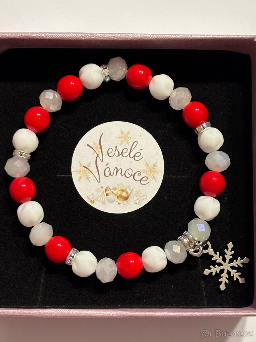 Náramek s vločkou - 2