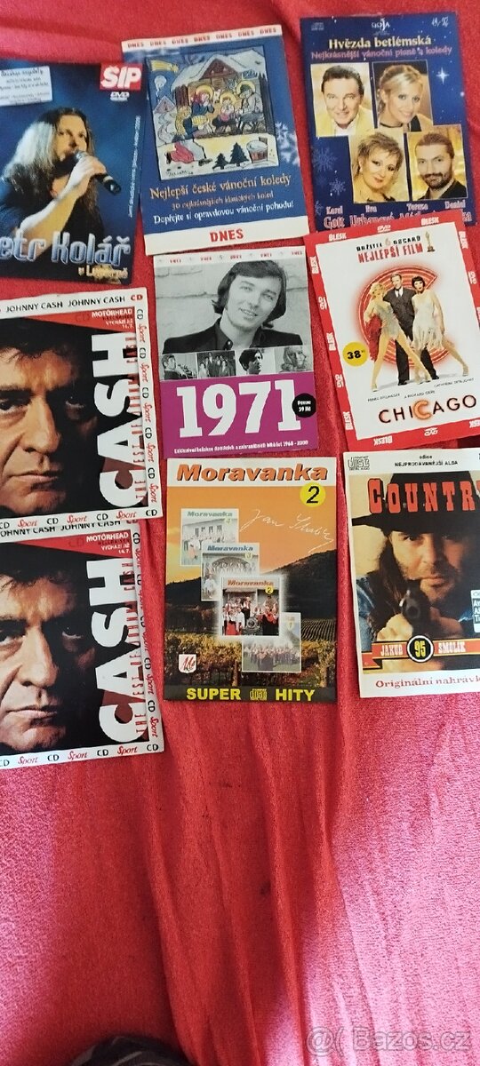 CD country vánoční koledy 8cd kabát - 2