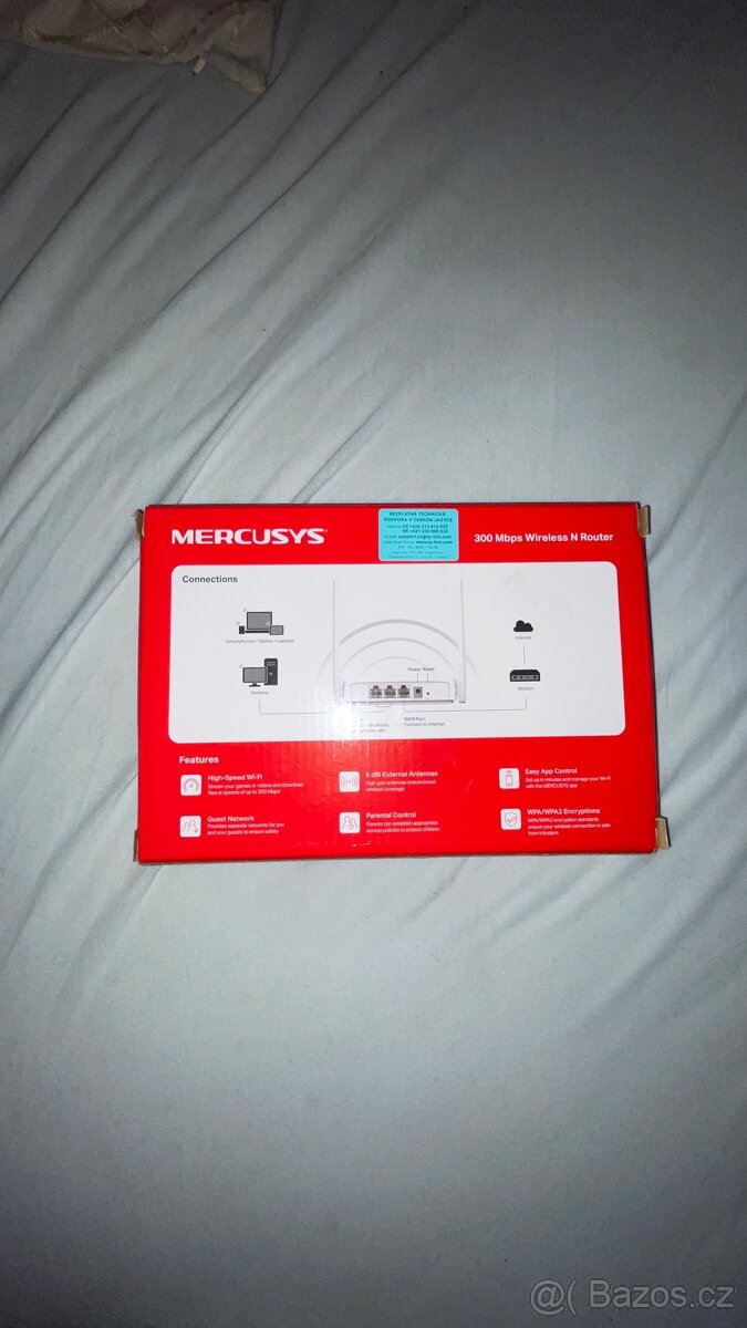 Prodám Wi-Fi router Mercusys 300 Mbps - 2
