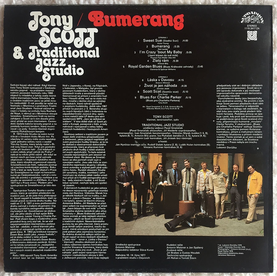 Tony Scott - Bumerang - 1980 - 2