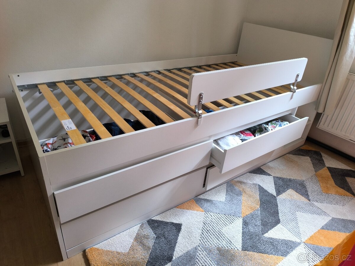 Bílá postel 90 x 200 cm Livarno Home - 2