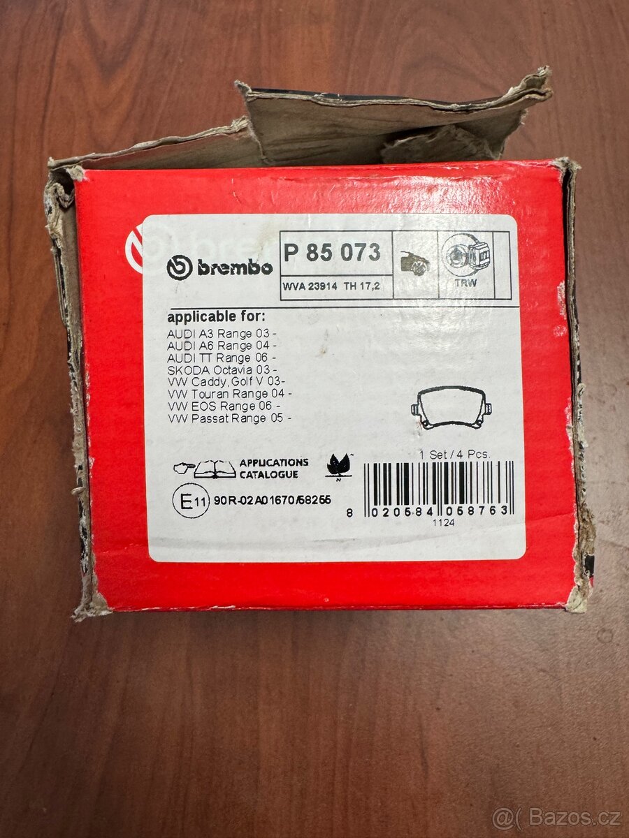 Brzdové destičky - 2