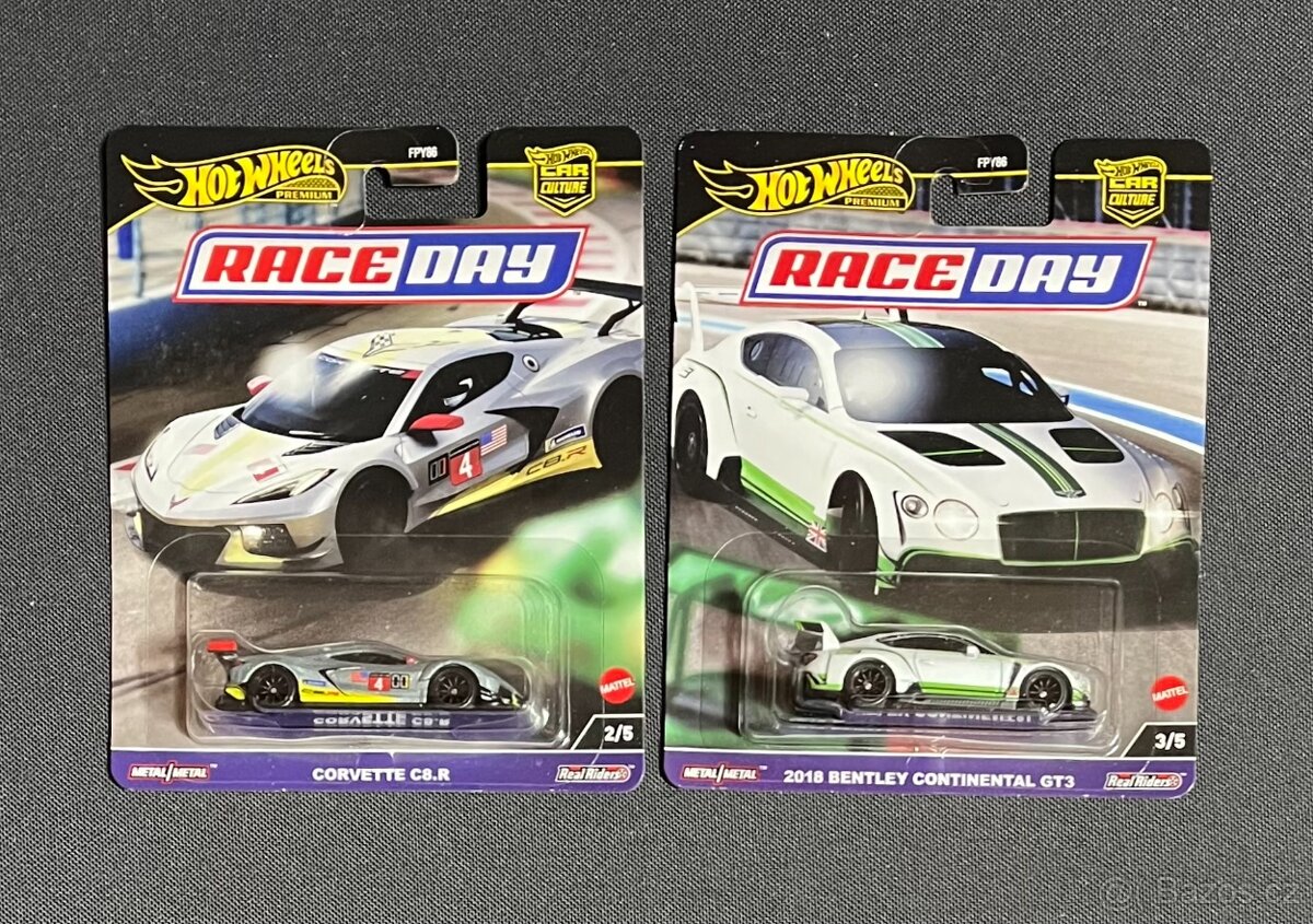 Hot wheels McLaren, Corvette, Bentley - 2