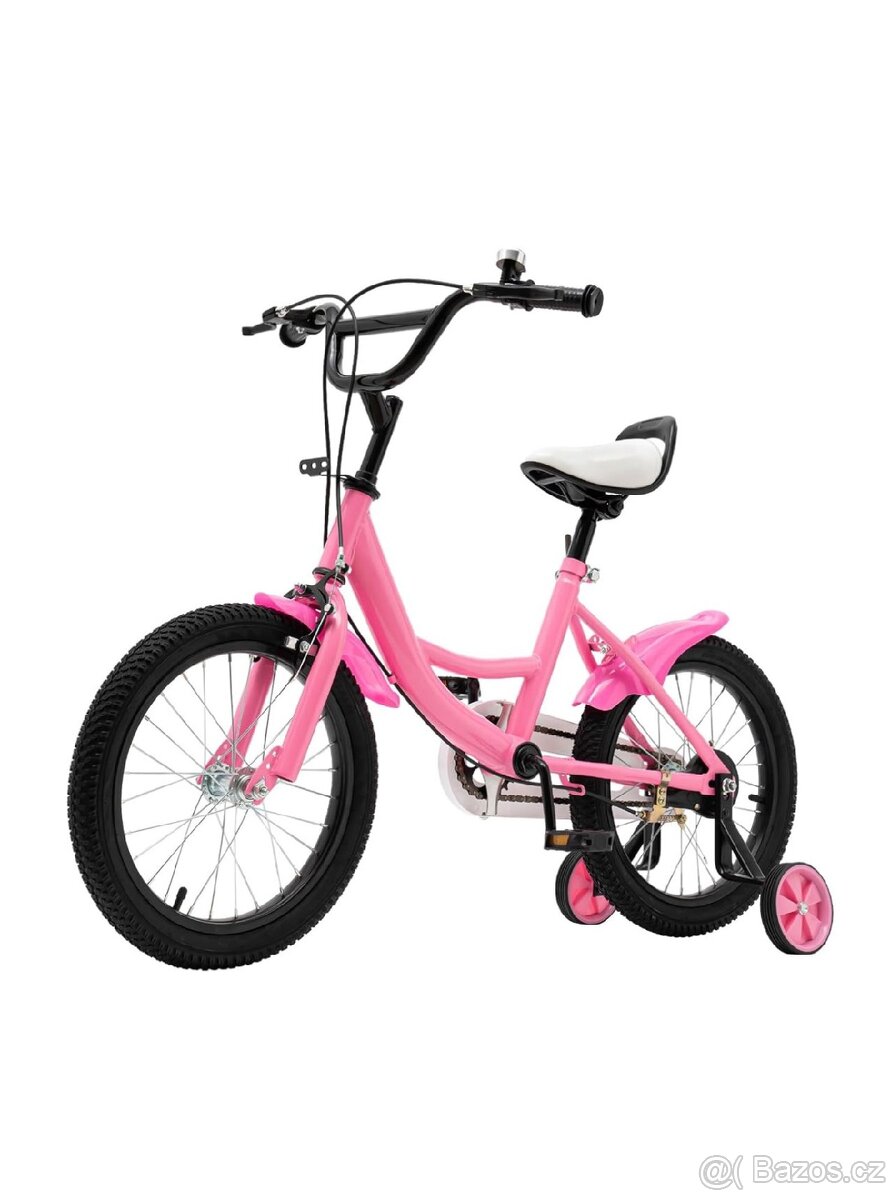 Růžové 16palcové kolo pro děti Věk 5 až 8 let - 2