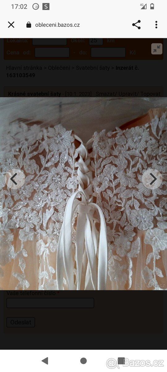 Krásné svatební šaty - 2