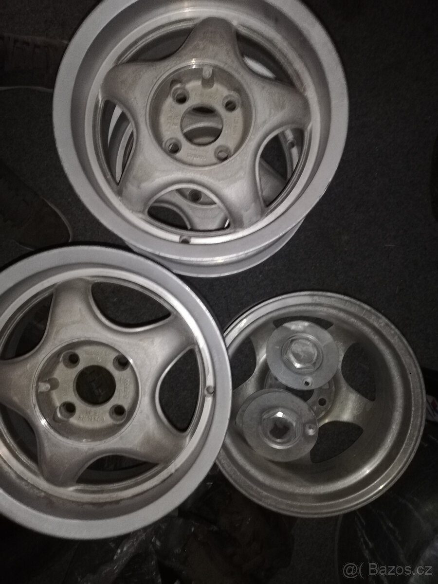 prodám CENTRA typ 11 4x100 R14 6J ET30 + pneu - 2