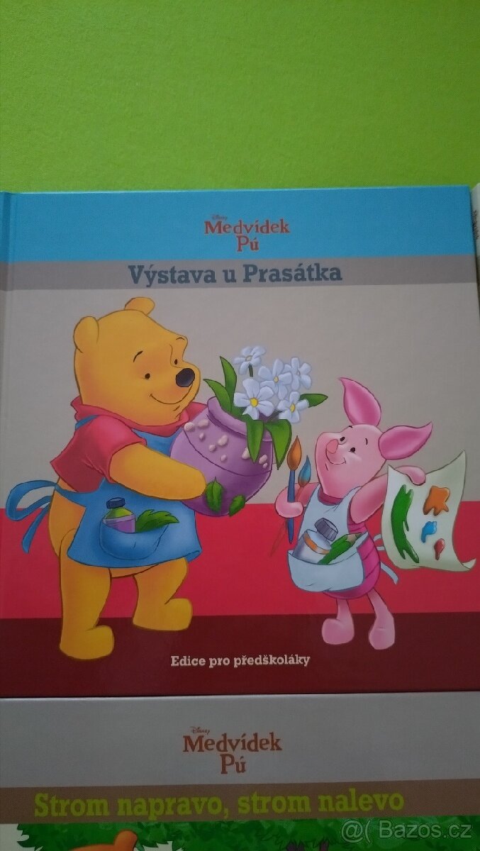 4x kniha medvídek Pooh pro předškoláky - 2
