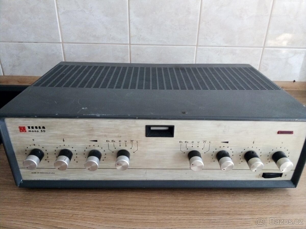 Prodam zesilovač TESLA AZK 405 mono - 2