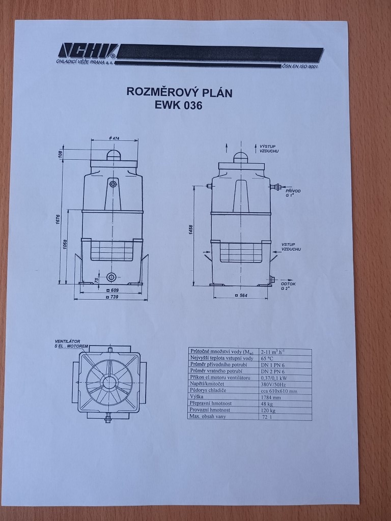 Chladící zařízení / věž / mikrochladič - 2