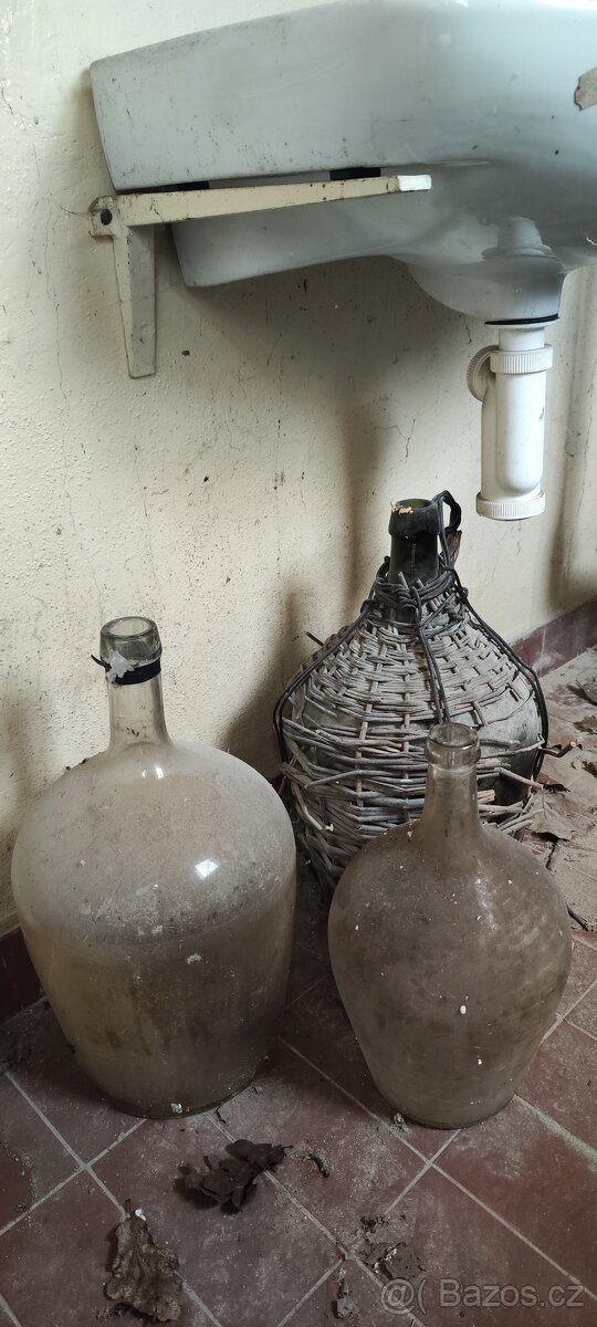 Demižon 50, 20,10 - 2