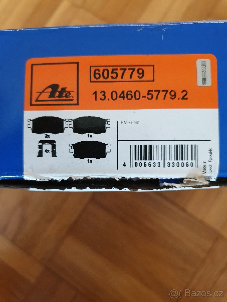 Brzdové destičky Hyundai i20, Accent III, Kia Rio II - 2