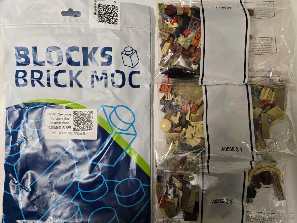 Stavebnice Demogorgon Stranger Things (náhrada) - 2