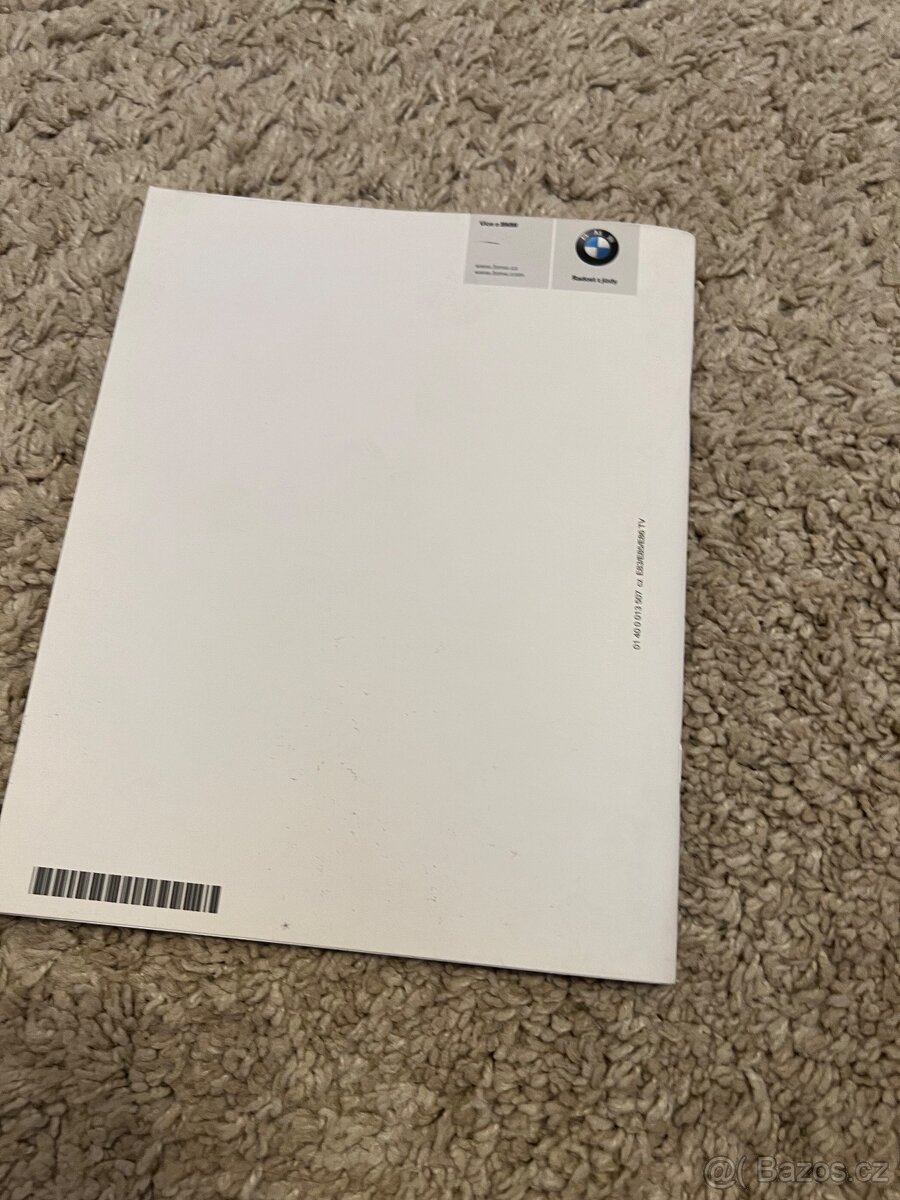Original cesky navod na idrive e83 / e85 / e86 - 2