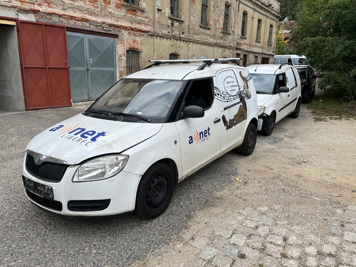 náhradní díly Škoda Roomster 1.2htp,1.4i, - 2