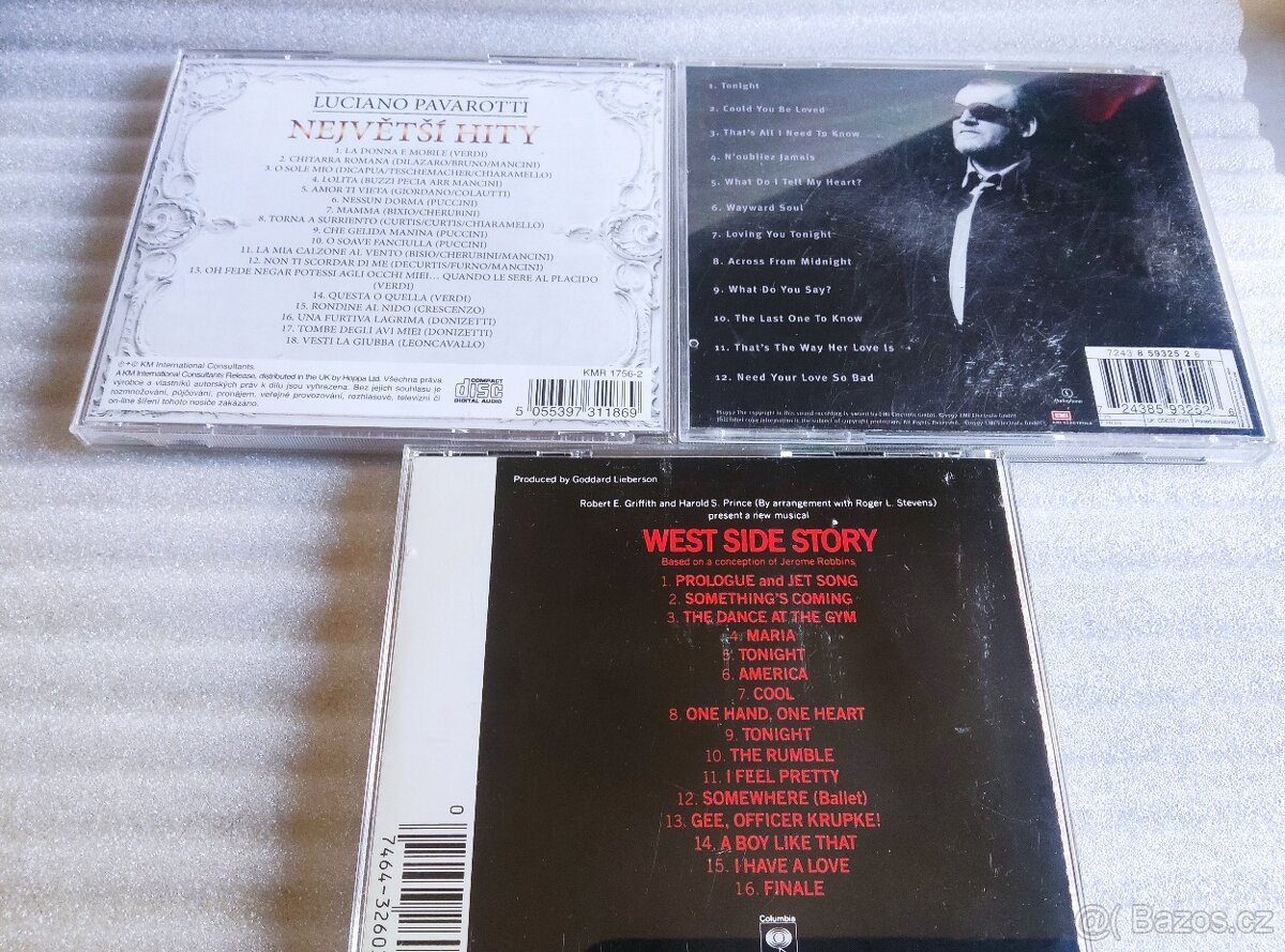Cd - Pavarotti , J. Cocker , West Side Story - 2