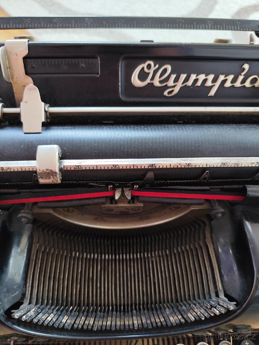 Starožitný psací stroj Olympia Model 8 - 2