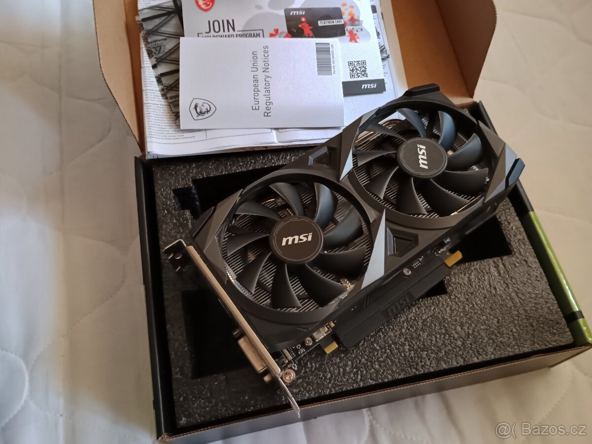 Grafická karta MSI NVIDIA RTX 3050 8GB GDDR 6 - 2