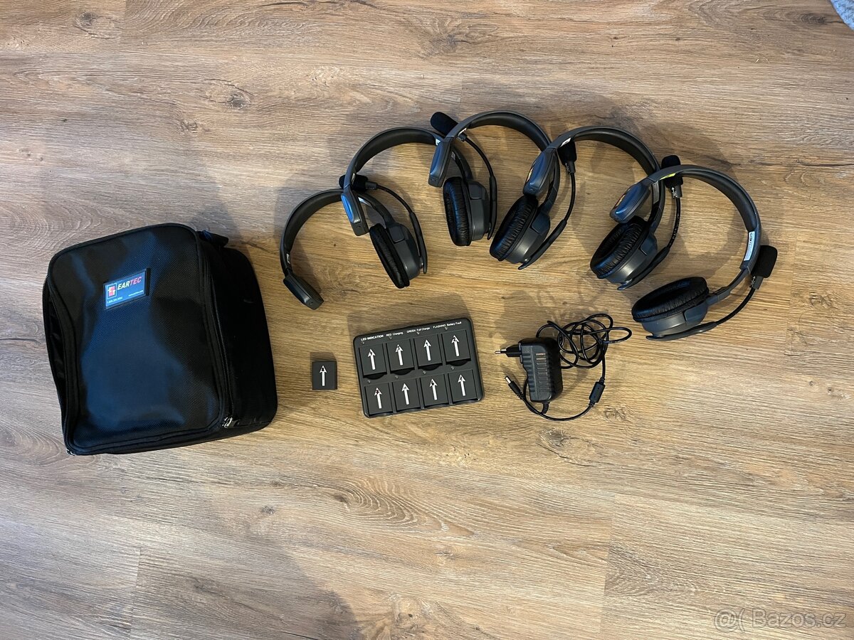 Eartec UltraLITE HD - bezdrátové vysílačky (5 lidí) - 2