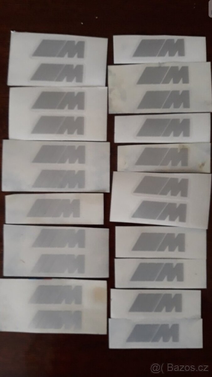BMW M vinylove samolepky na třmeny i jinde - 2