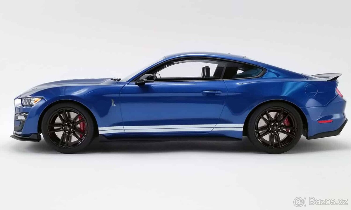Ford Mustang Shelby GT500 2020 blue 1:12 limited 300 - 2