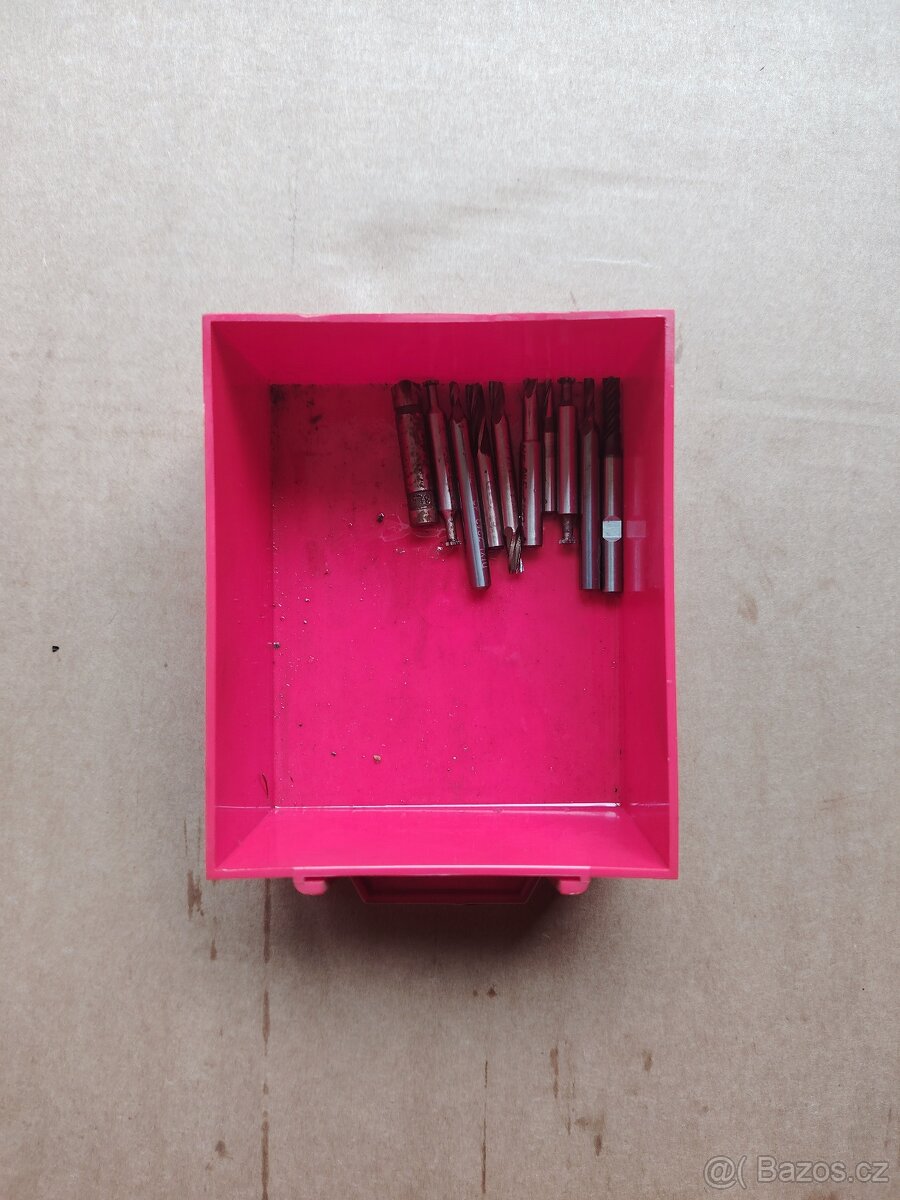 Sada fréz HSS – 200 ks, různé průměry, ČZ - 2