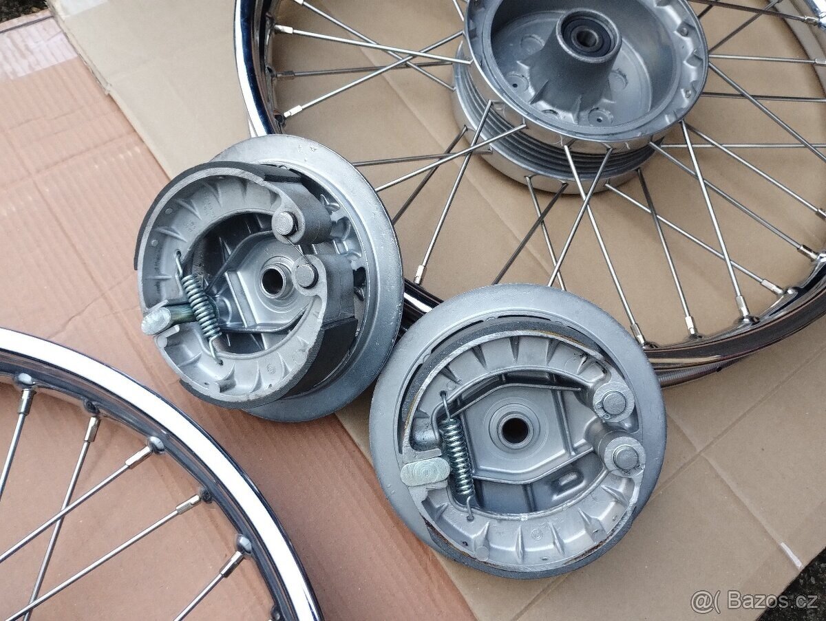 ČZ Sport 19" ČZ 473, 470 , 475 nová kola a brzdové štíty - 2