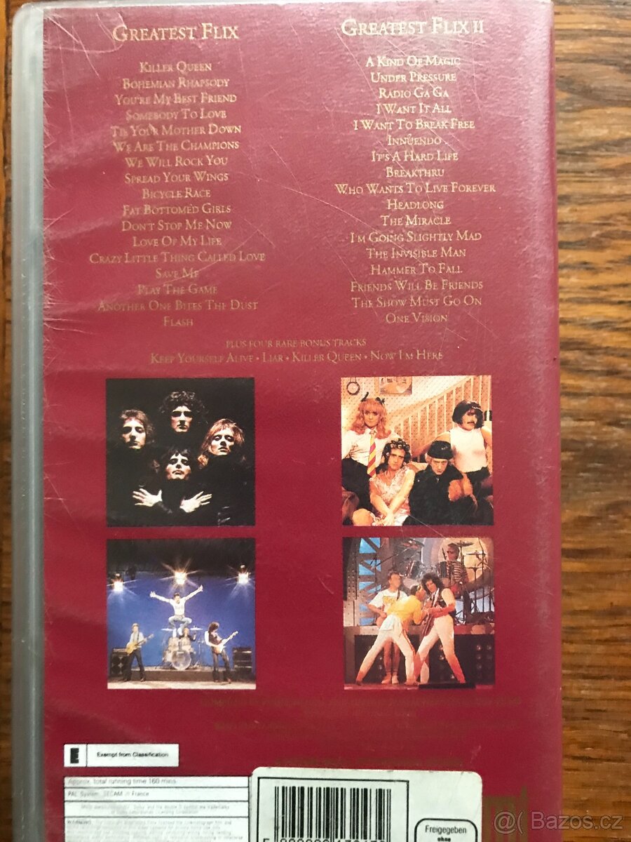 VHS kazety hudební - 2