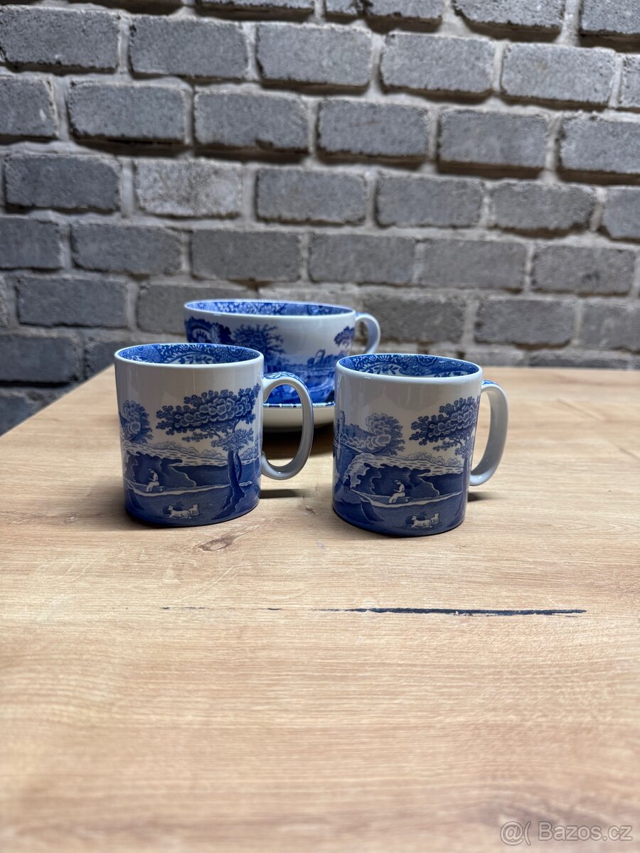Vintage Spode Blue Italy - 2