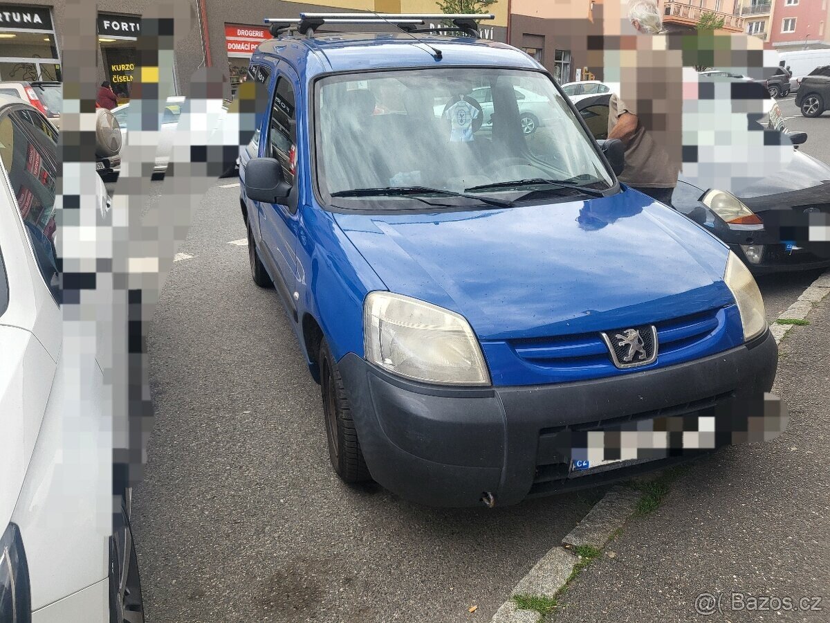 Peugeot Partner 1.6HDi 55kW, doklady - 2