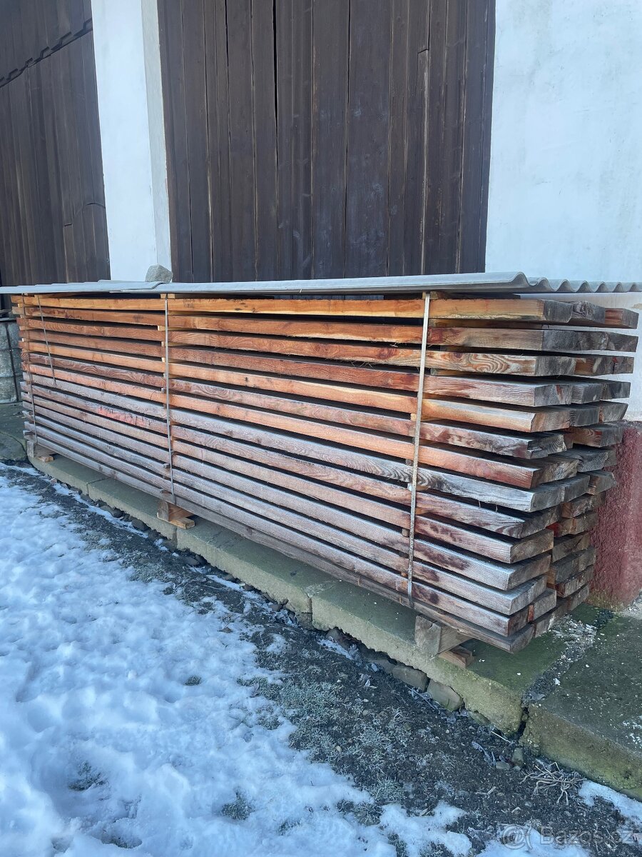 Modřínové fošny - 2