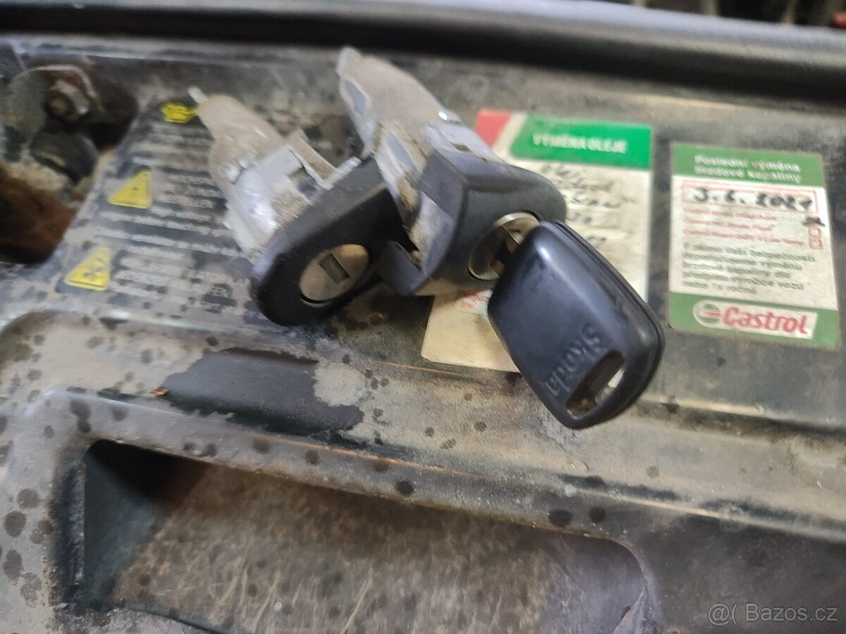 Sada zámků fabia 1 + spínačka - 2