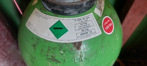 Lahev acetylen,biogon,kyslík, 20l - 2