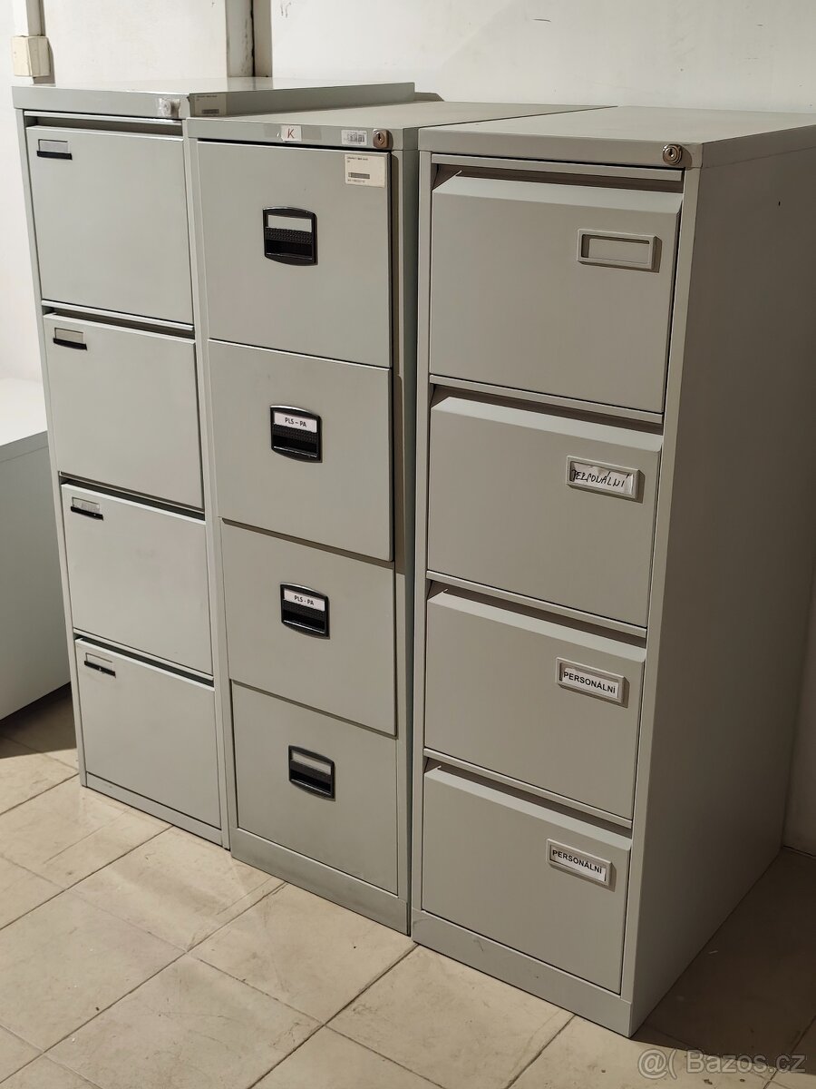 Kartotéka A4 - kovová - 2