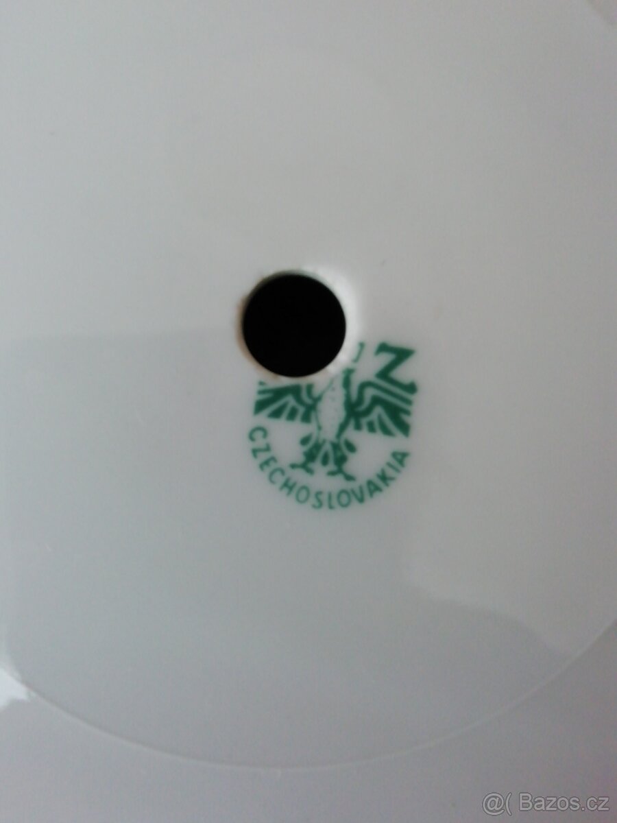 Porcelánový etažér Československo MZ - 2