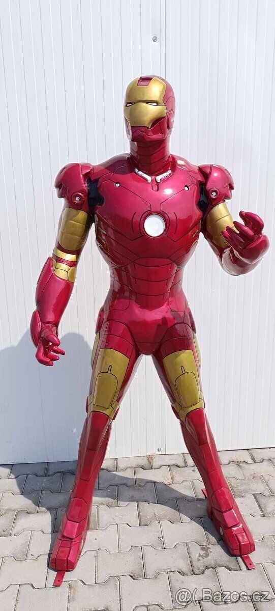 Batman + Ironman postava 210CM - 2