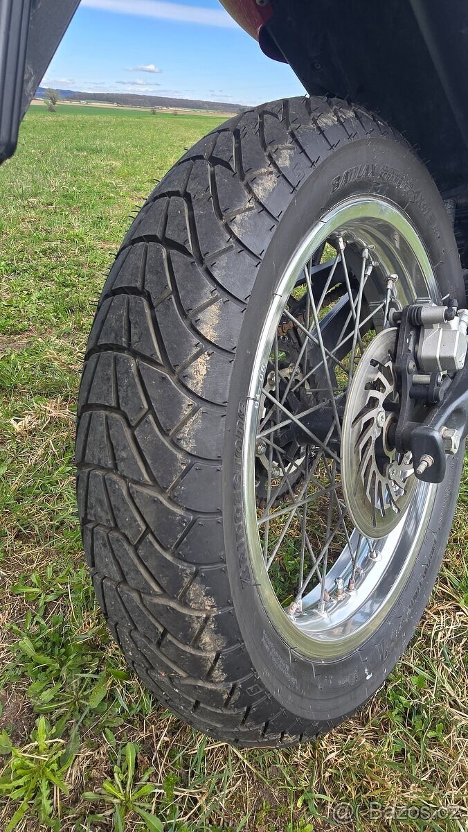 Derbi Terra 125 – jen 7600 km, po servisu, A1