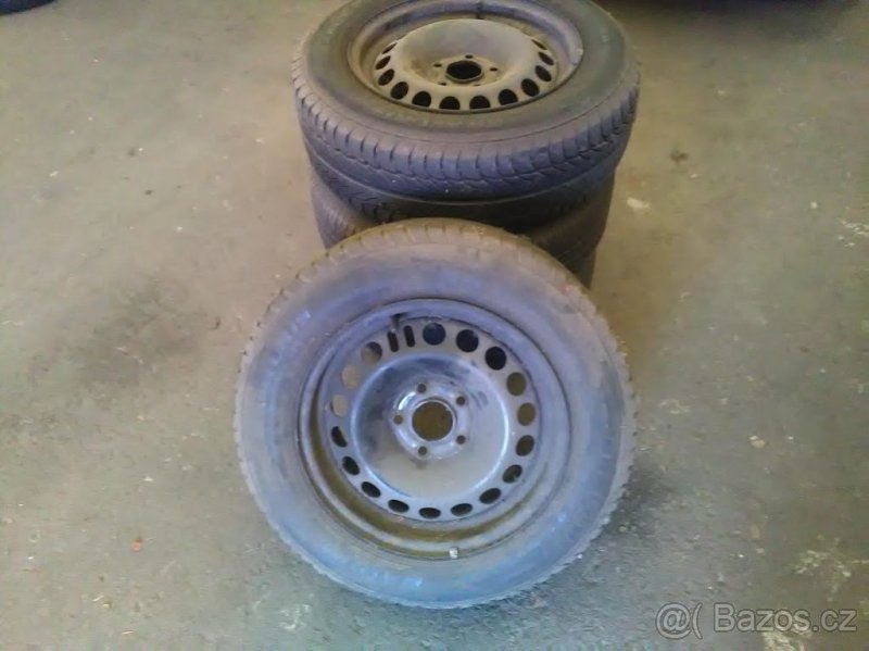 DISKY 5x110 OPEL + PNEU 195/65/15 LETNÍ - 2