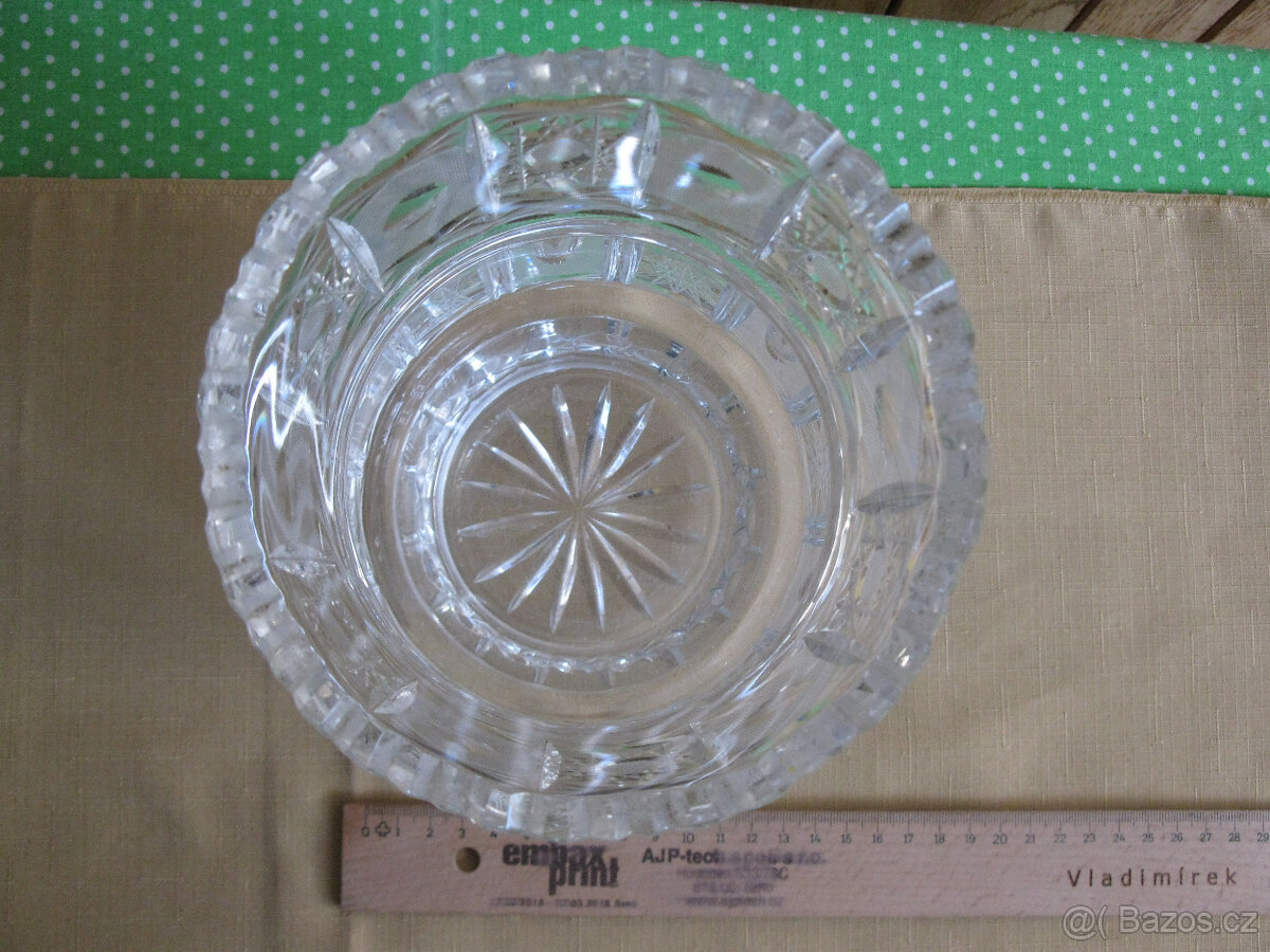 Originál broušené sklo,Bohemia skleničky - 2