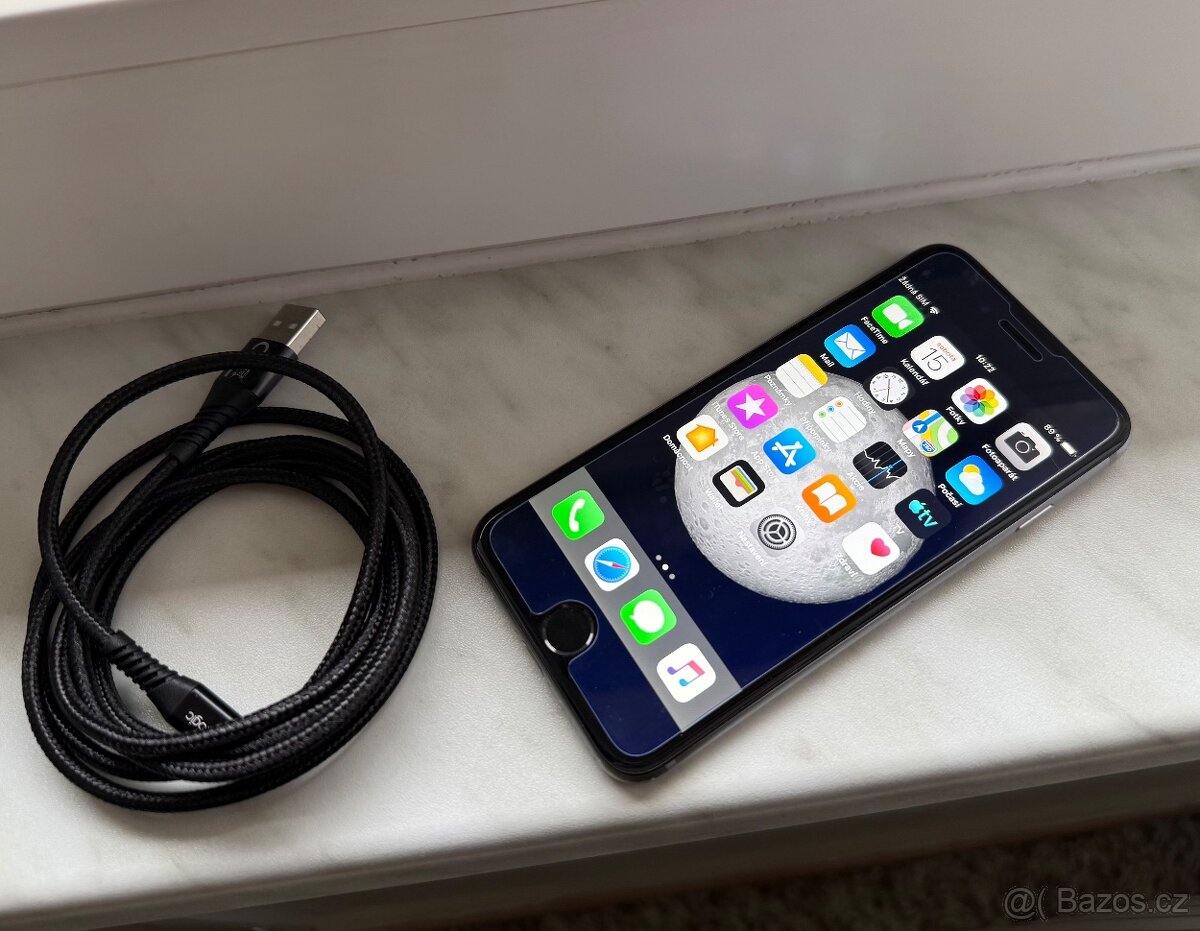 Apple iPhone 6 128gb Space Grey, plně funkční, baterie 93%. - 2