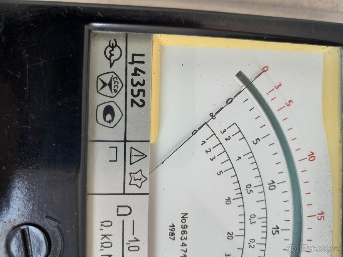 Predám multimeter Ц4352, rok vyroby 1987 - 2